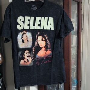 Selena Graphic Black T-Shirt